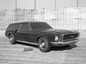 Ford Mustang Station Wagon Proposal 1966 года